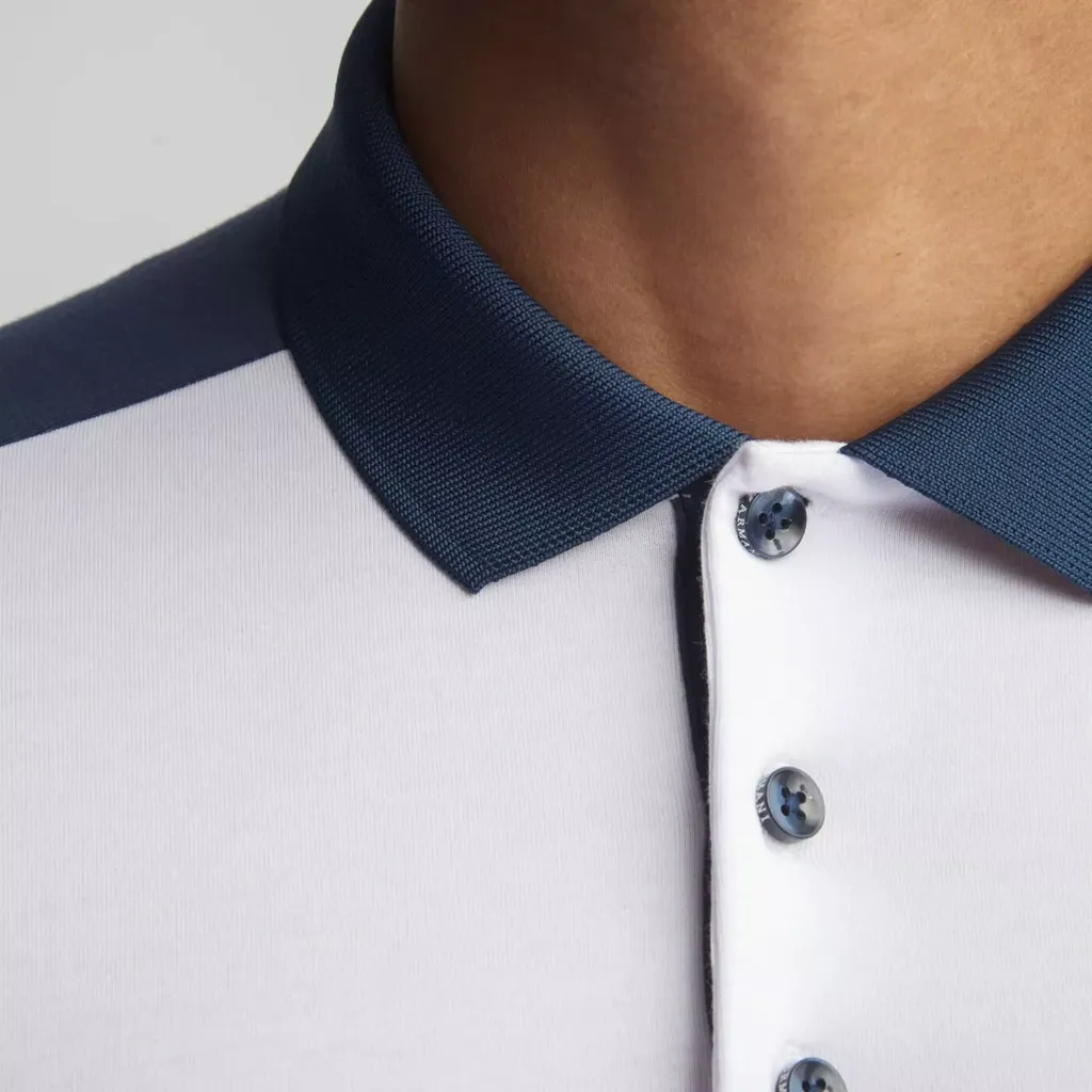 Logo Pattern Polo Shirt