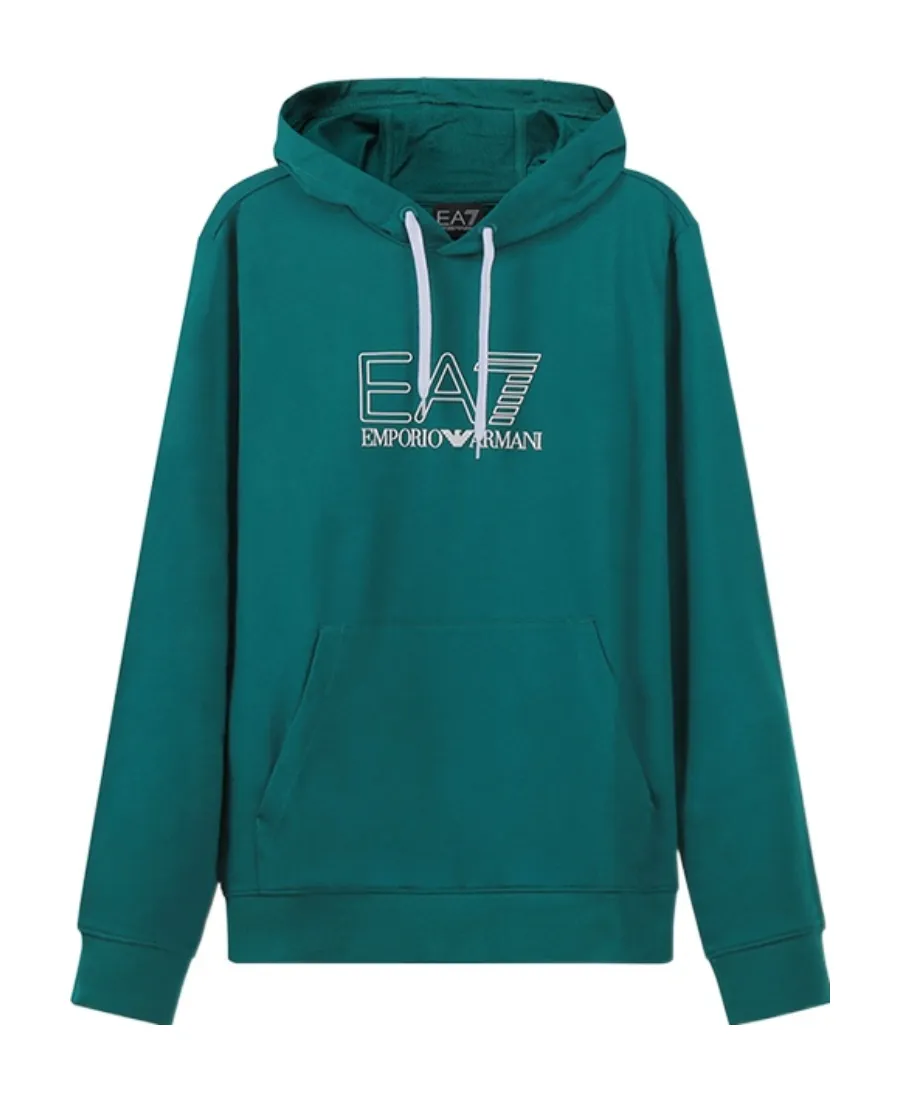 Logo Pattern Hoodie