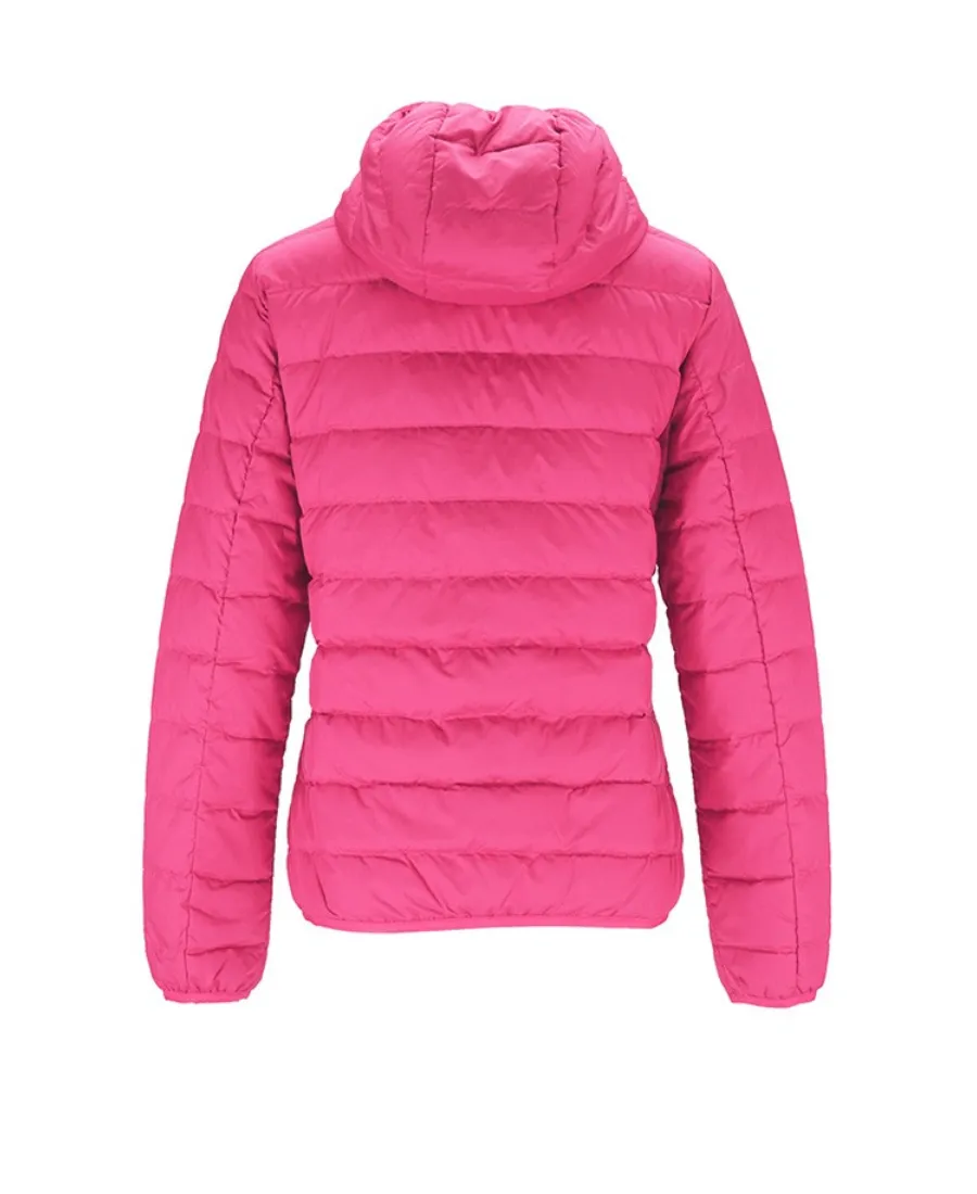 Logo Hooded Down Jacket