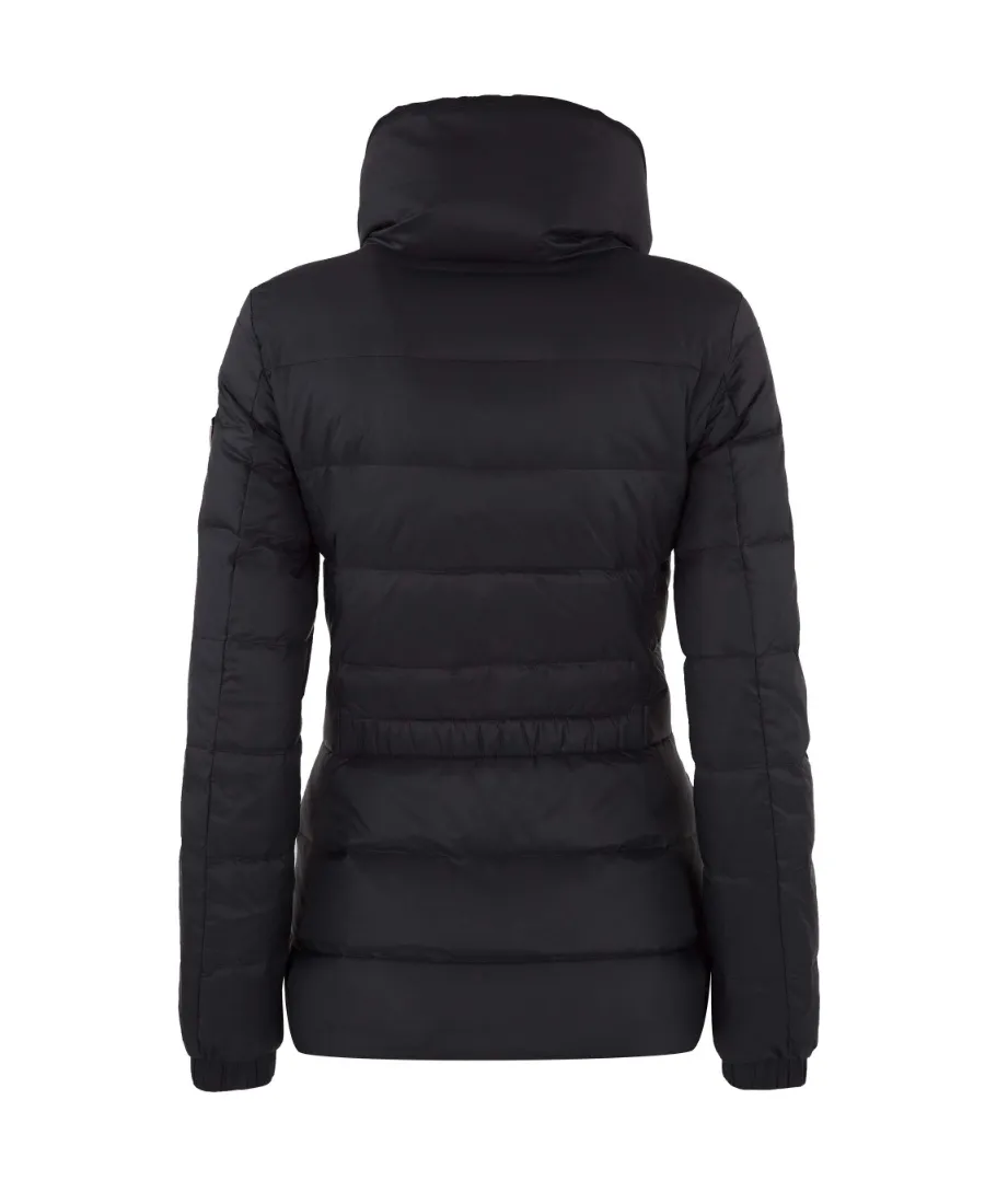 Logo Hooded Down Jacket