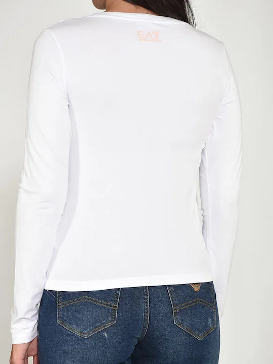 T-Shirt With Round Neck And Long Sleeves