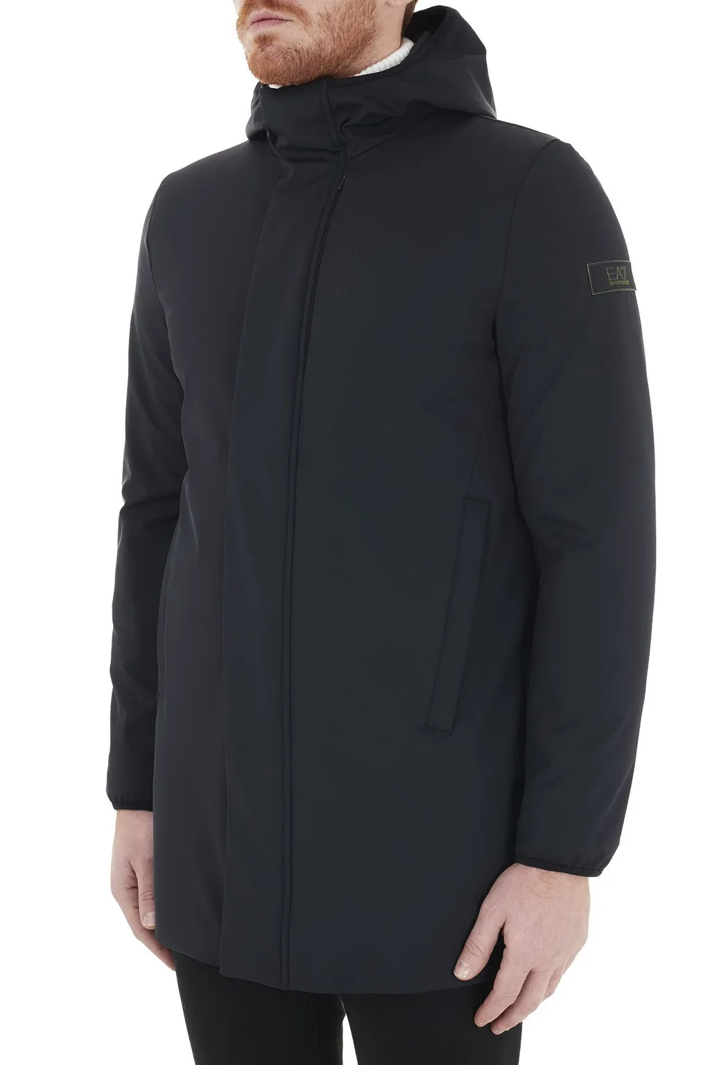 Logo Hooded Cotton-Padded Jacket
