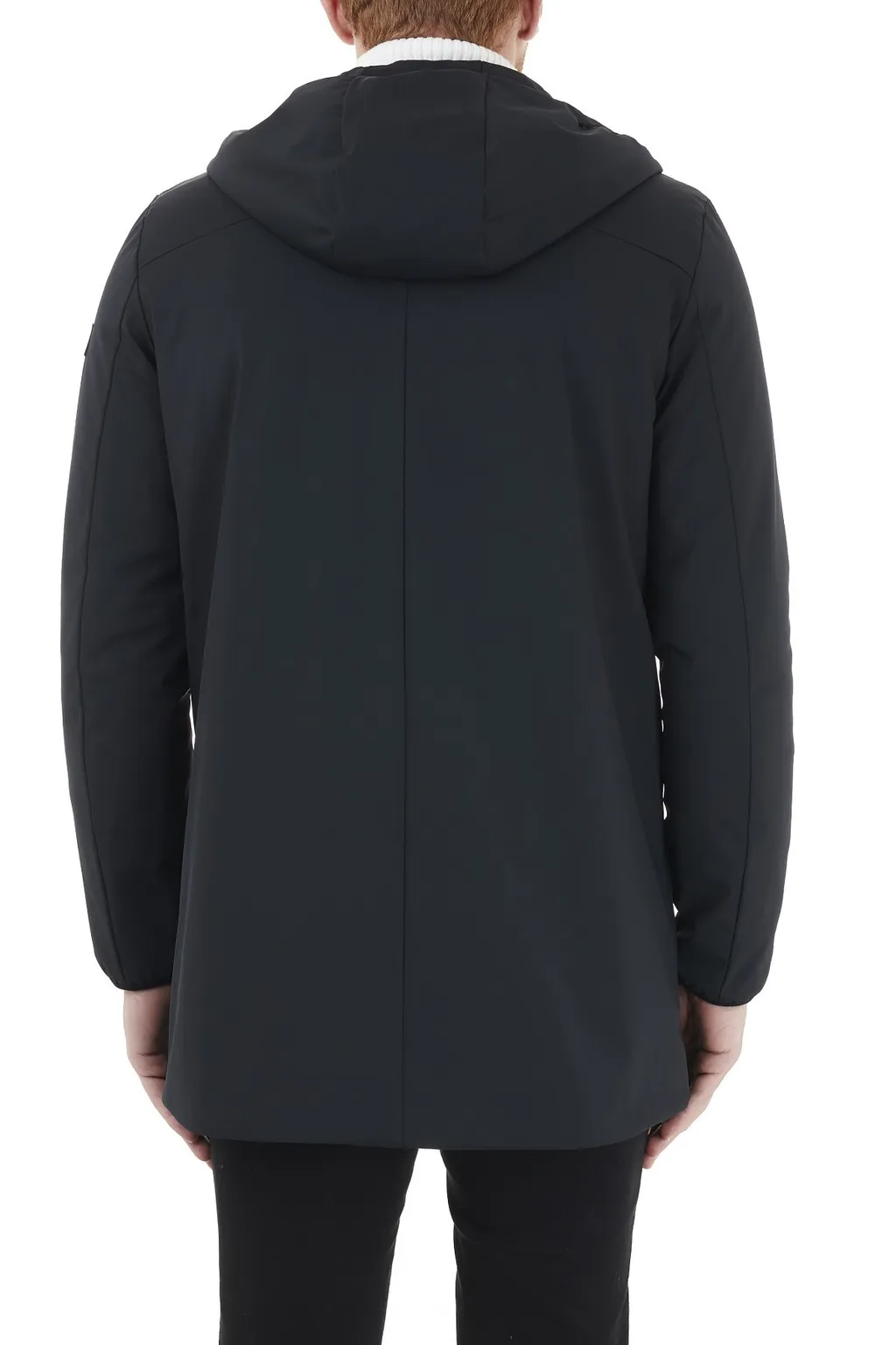 Logo Hooded Cotton-Padded Jacket