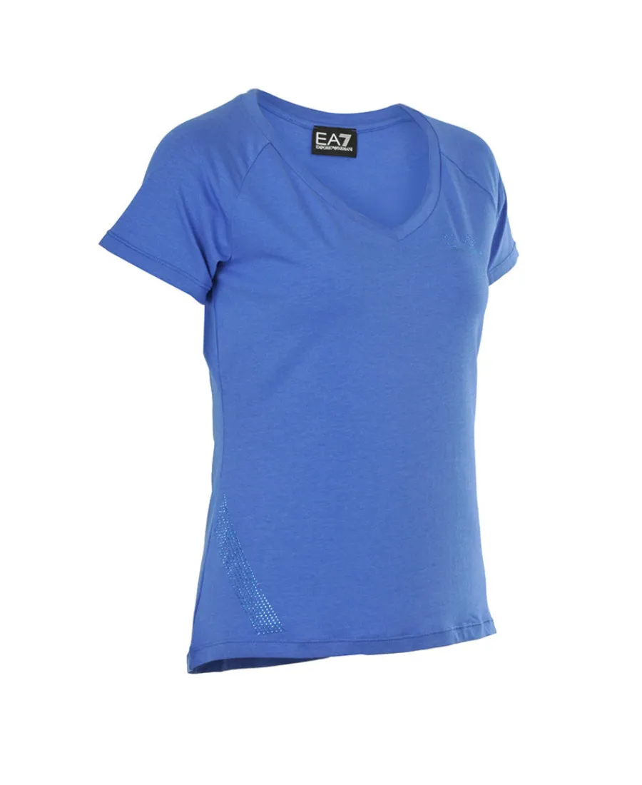 V-Collar Short-Sleeved T-Shirt