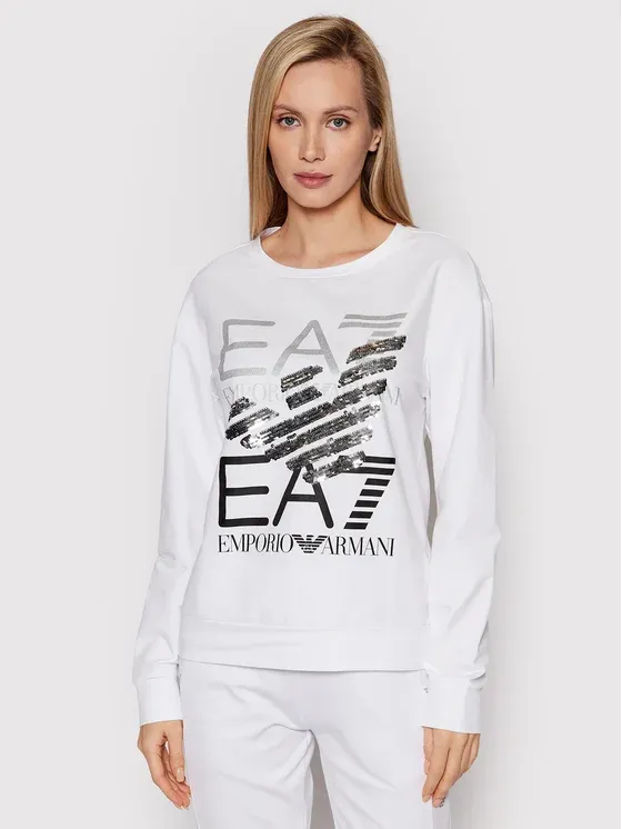 Round Collar Logo Sweater