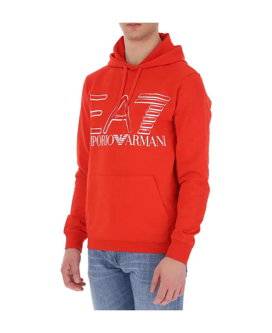 Logo-Print Cotton Hoodie
