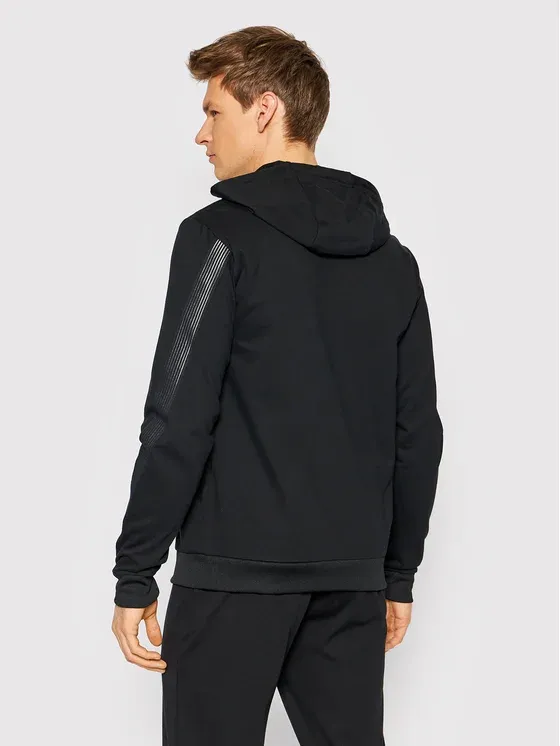 Zip-Up Logo-Print Hoodie