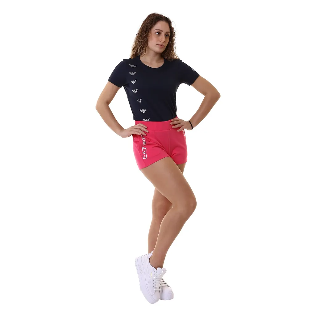 Round Collar Short-Sleeved T-Shirt