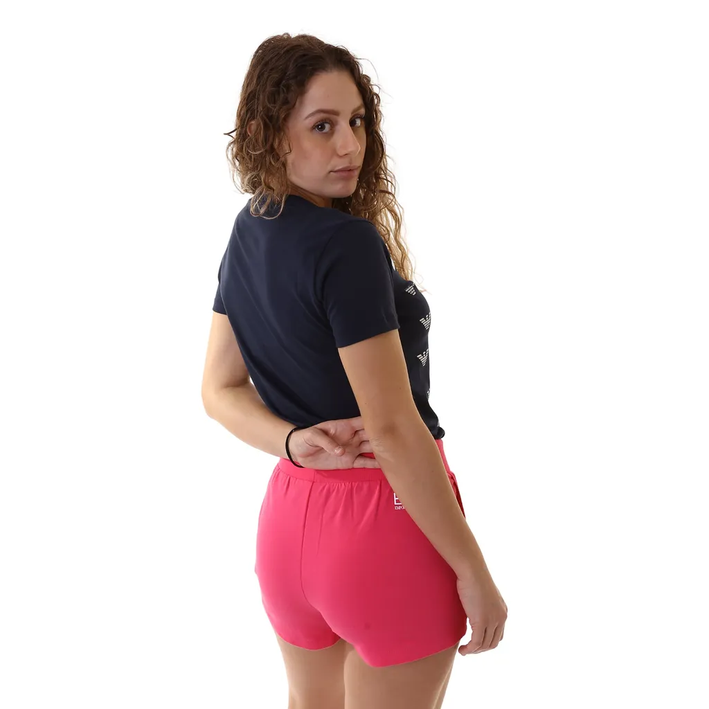 Round Collar Short-Sleeved T-Shirt