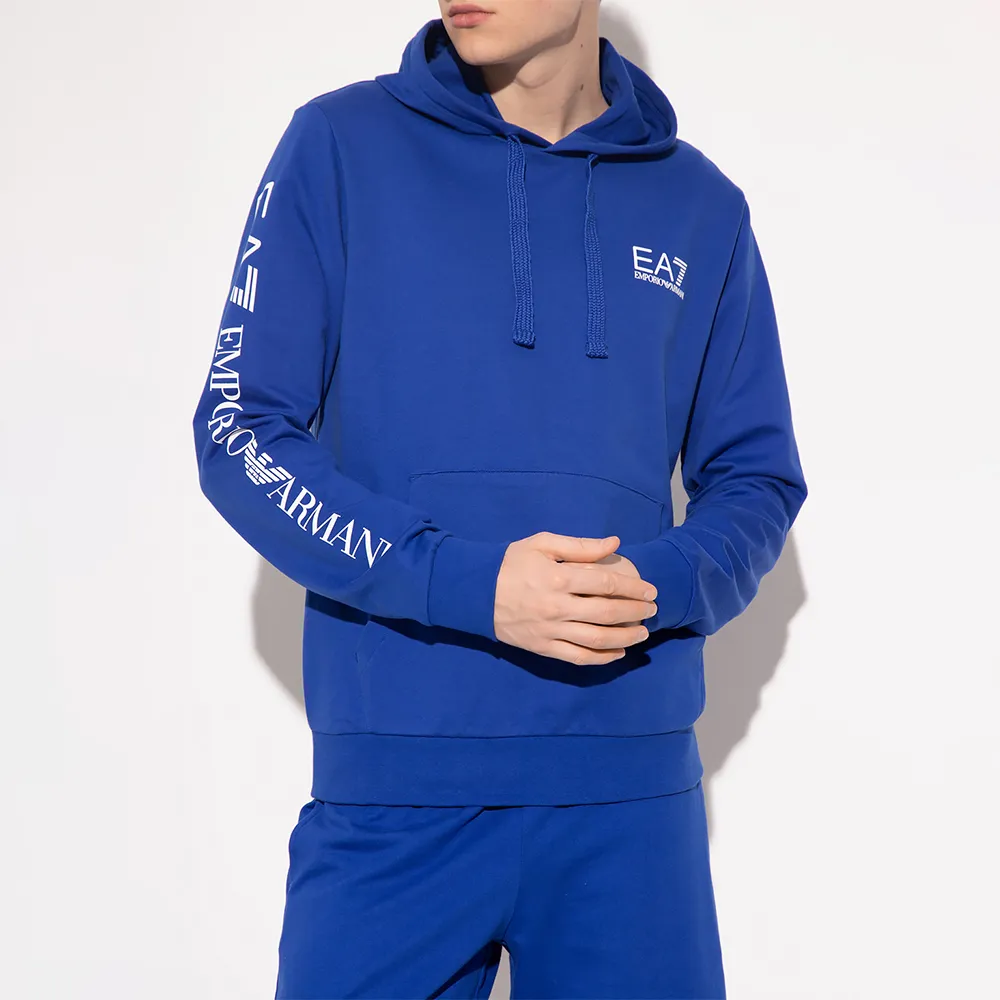 Logo-Print Cotton Hoodie