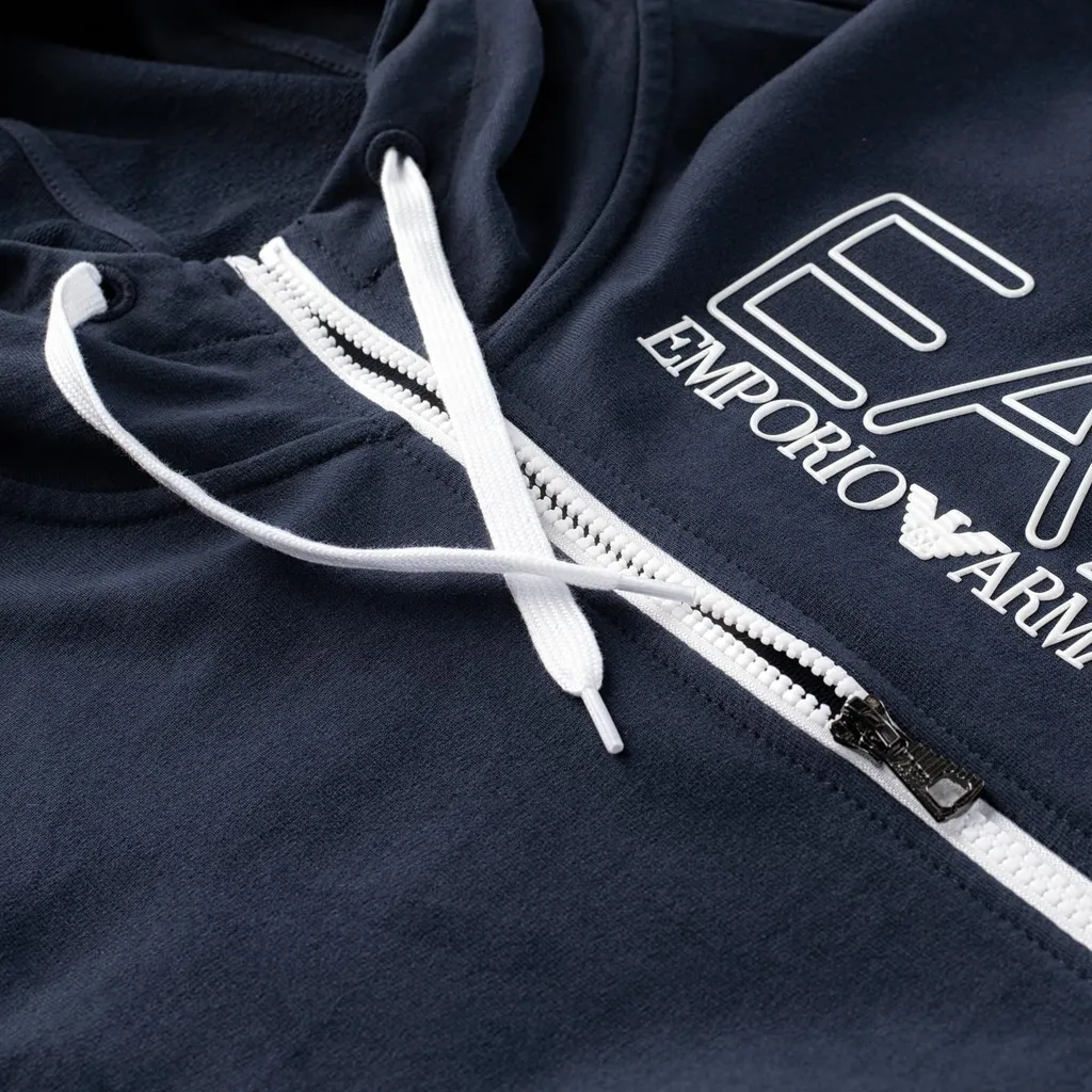 Logo Hooded Casual Jacket