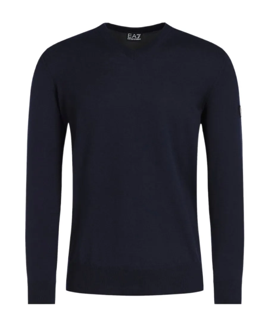 V-Neck Knitted Pullover