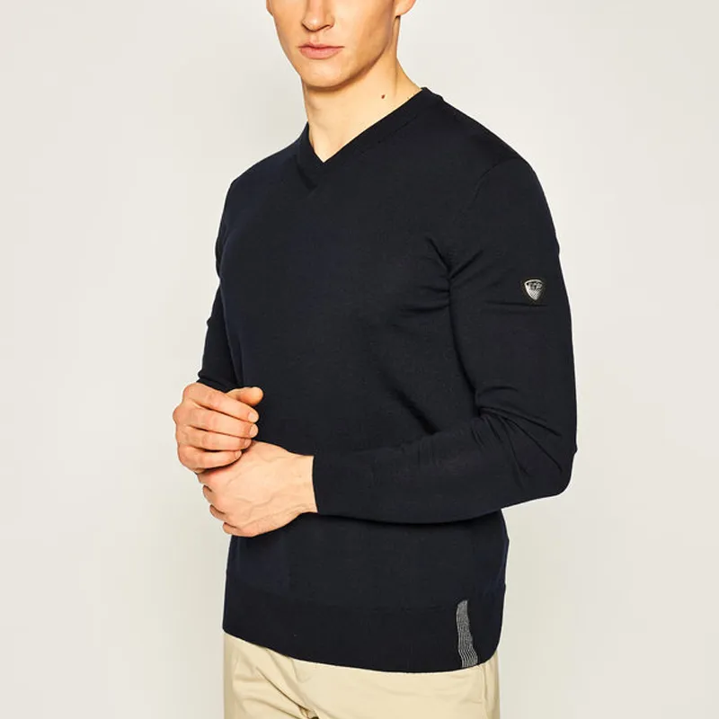 V-Neck Knitted Pullover