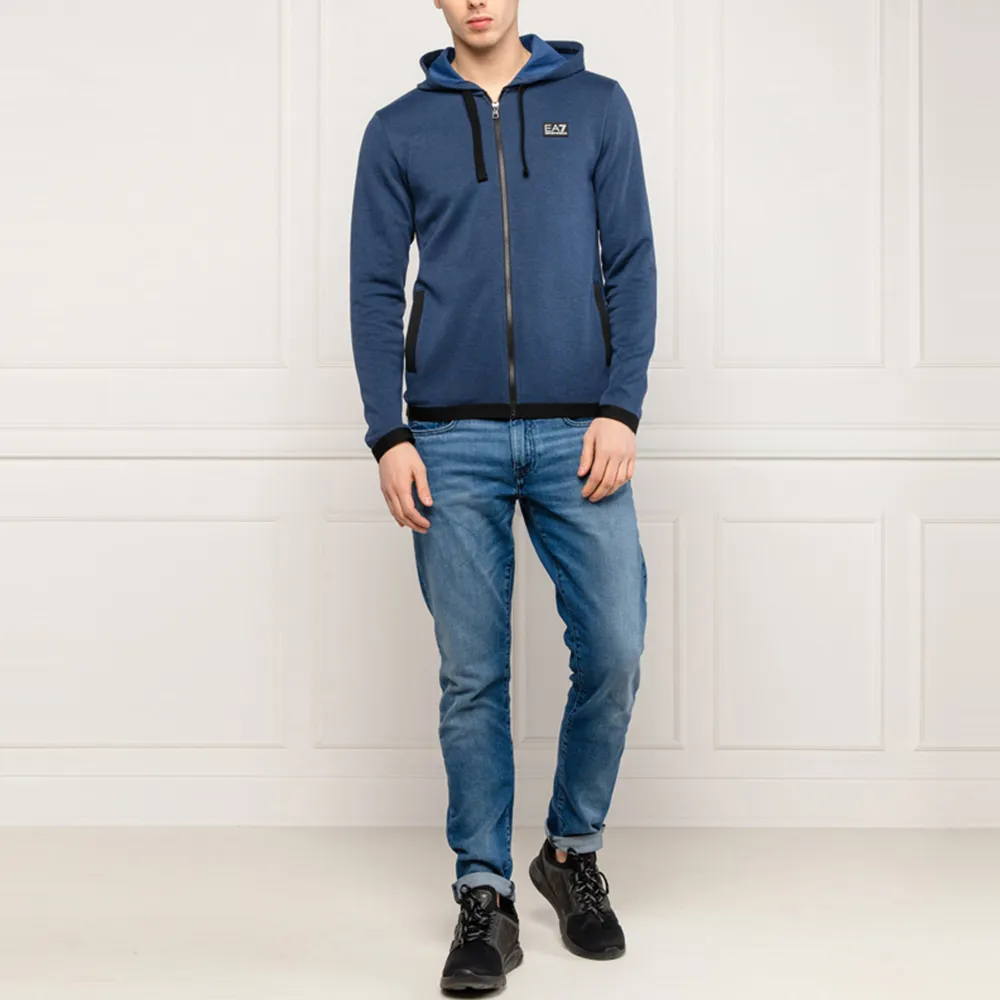 Logo Hooded Casual Coat