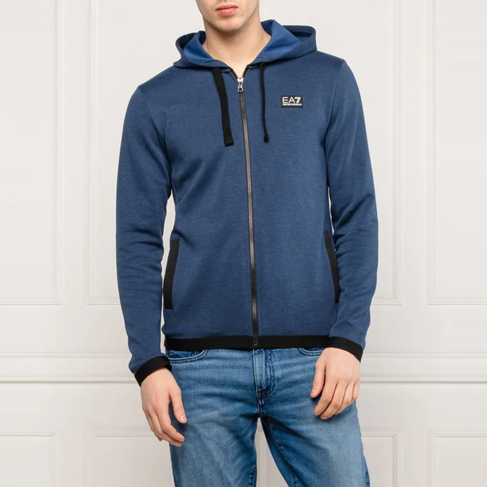 Logo Hooded Casual Coat