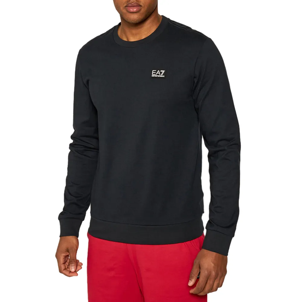 Round-Collar Long-Sleeve Hoodie