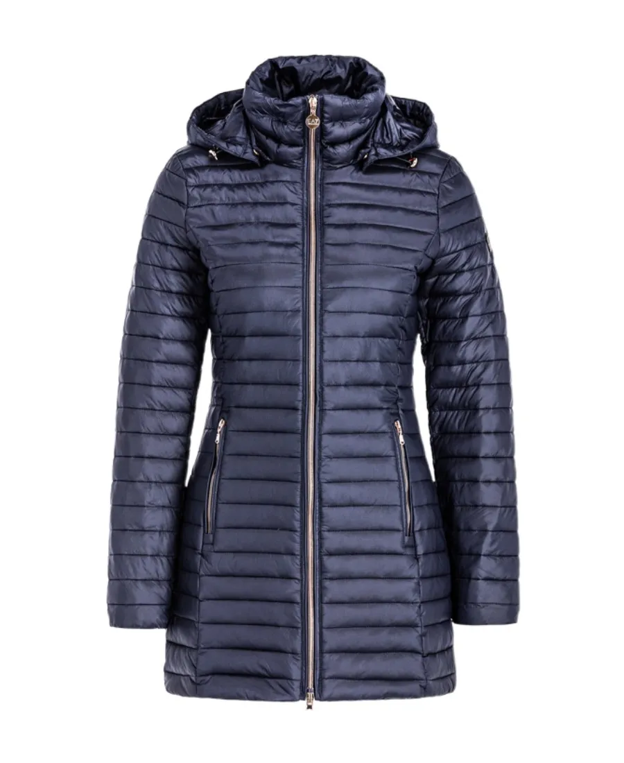 Logo Hooded Down Jacket