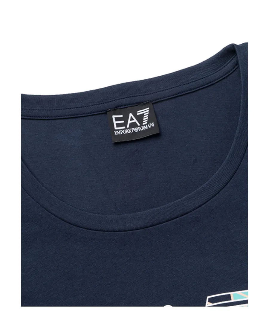 T-Shirt With Round Neck And Long Sleeves
