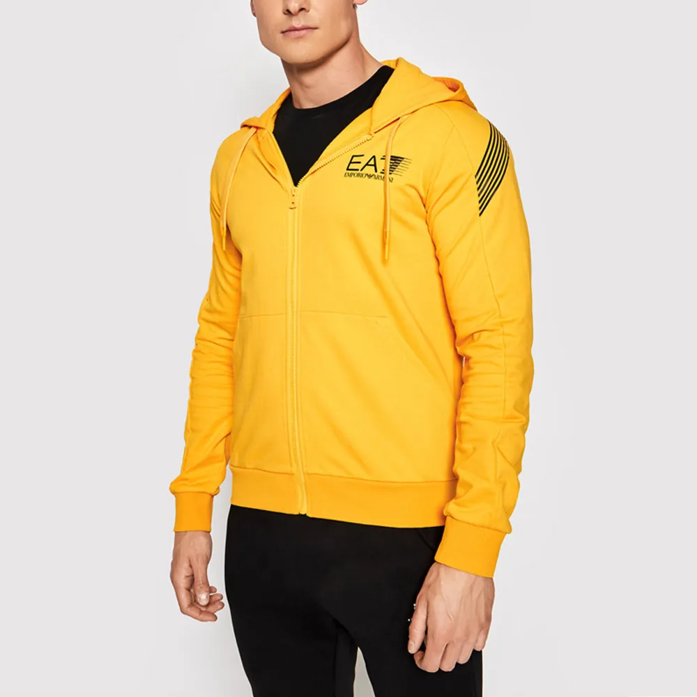 Logo Hooded Casual Jacket