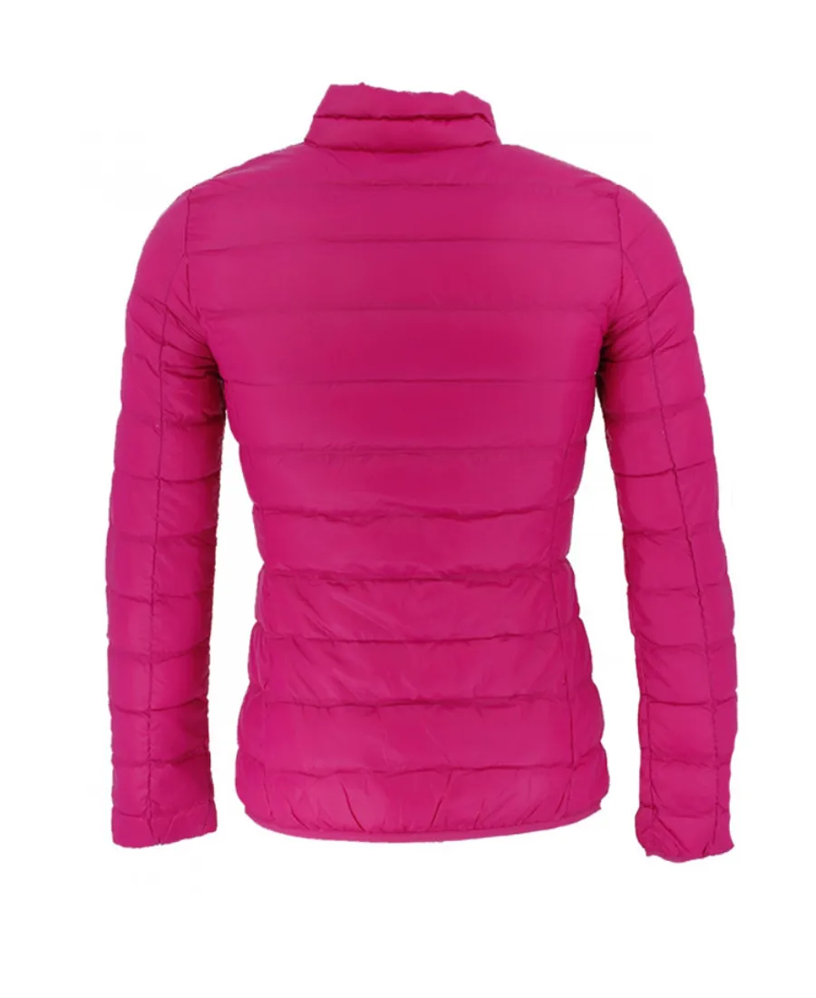 Logo Quilted Down Jacket