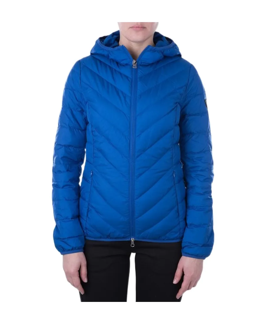 Logo Hooded Down Jacket