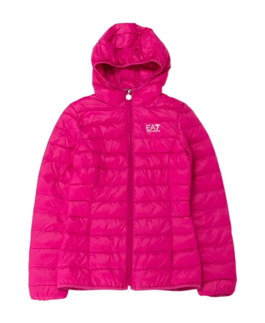 Logo Quilted Down Jacket