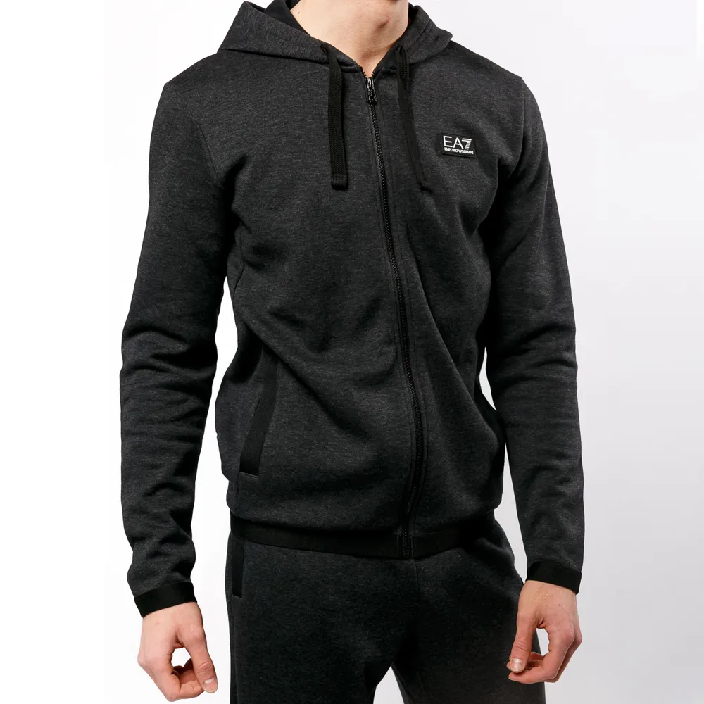 Logo Hooded Casual Coat