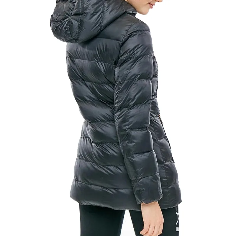 Quilted Hooded Down Jacket