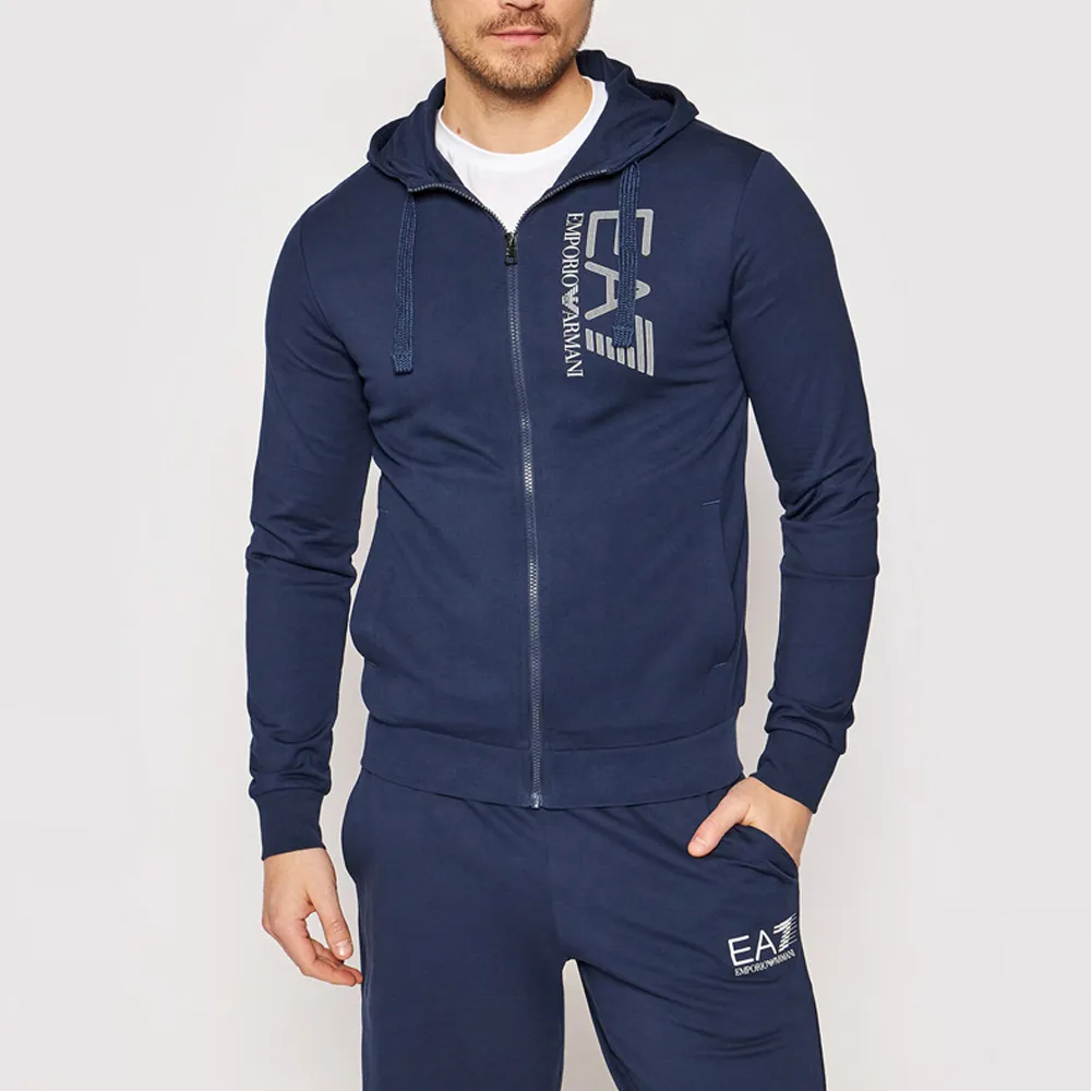 Logo Hooded Casual Jacket