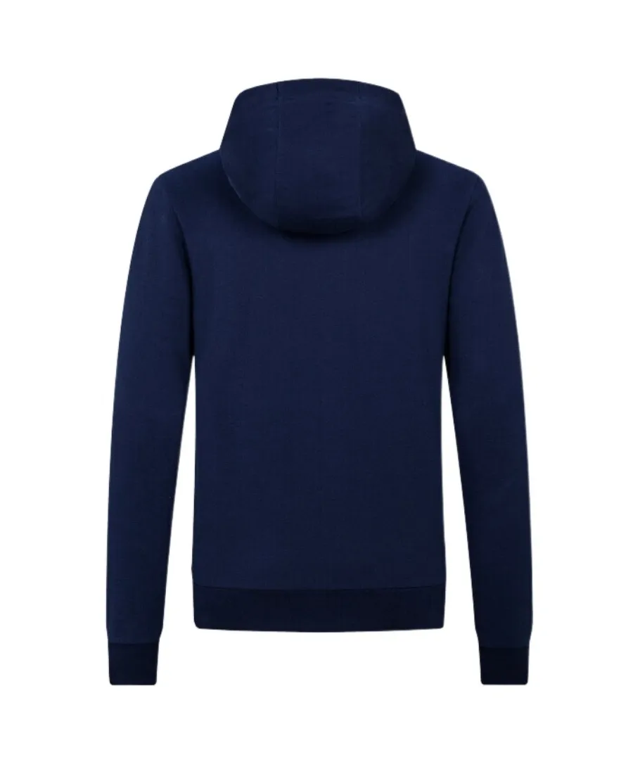 Logo Tape Zip Hoodie