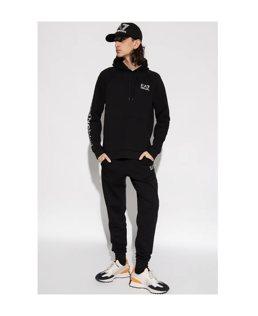 Logo-Printed Drawstring Hoodie