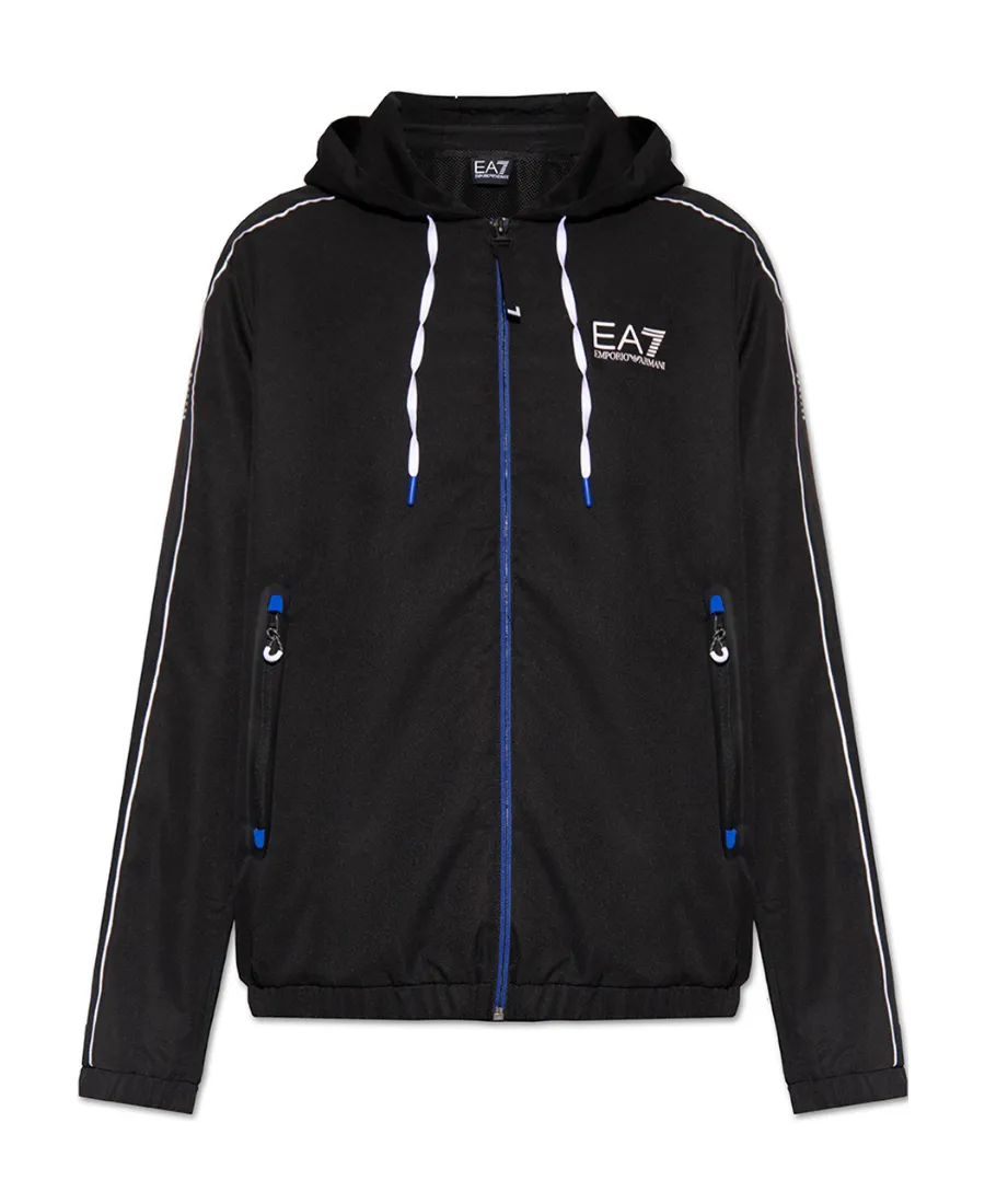Logo-Printed Drawstring Hoodie