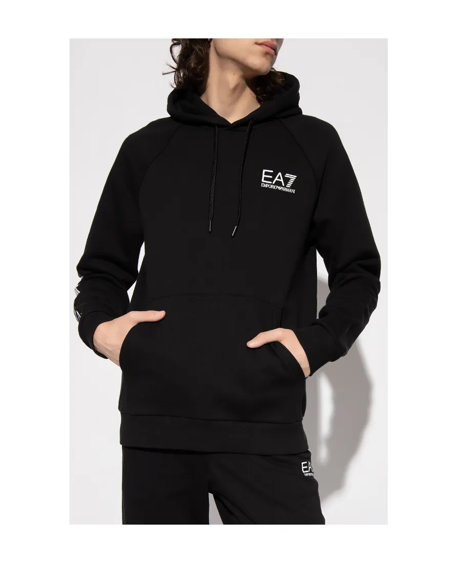 Logo-Printed Drawstring Hoodie