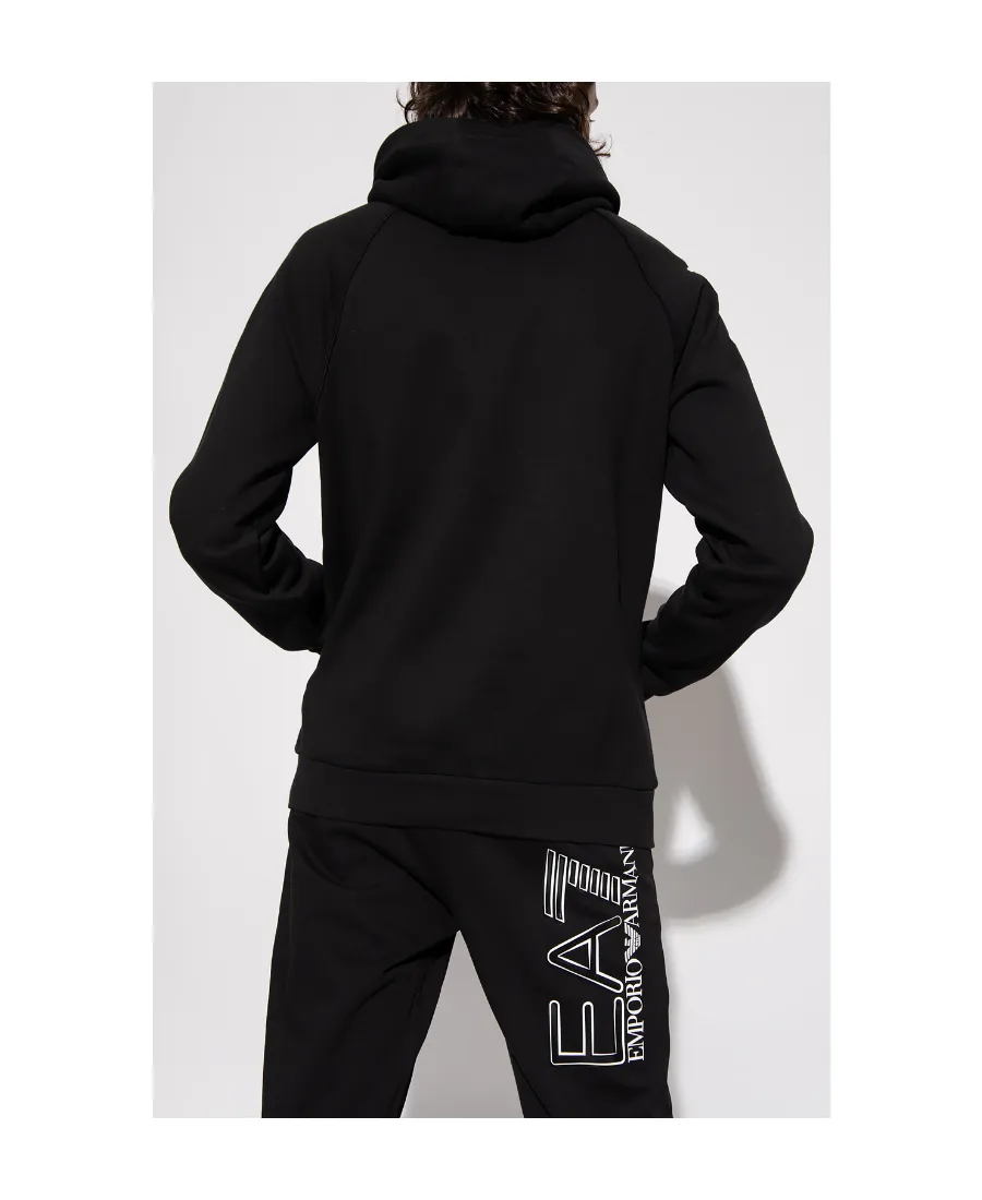 Logo-Printed Drawstring Hoodie