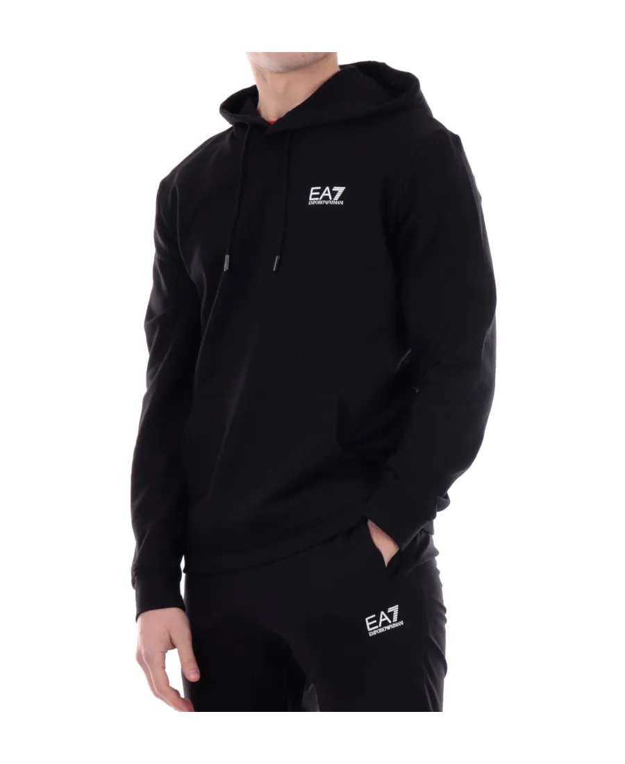 Logo-Print Drawstring Hoodie