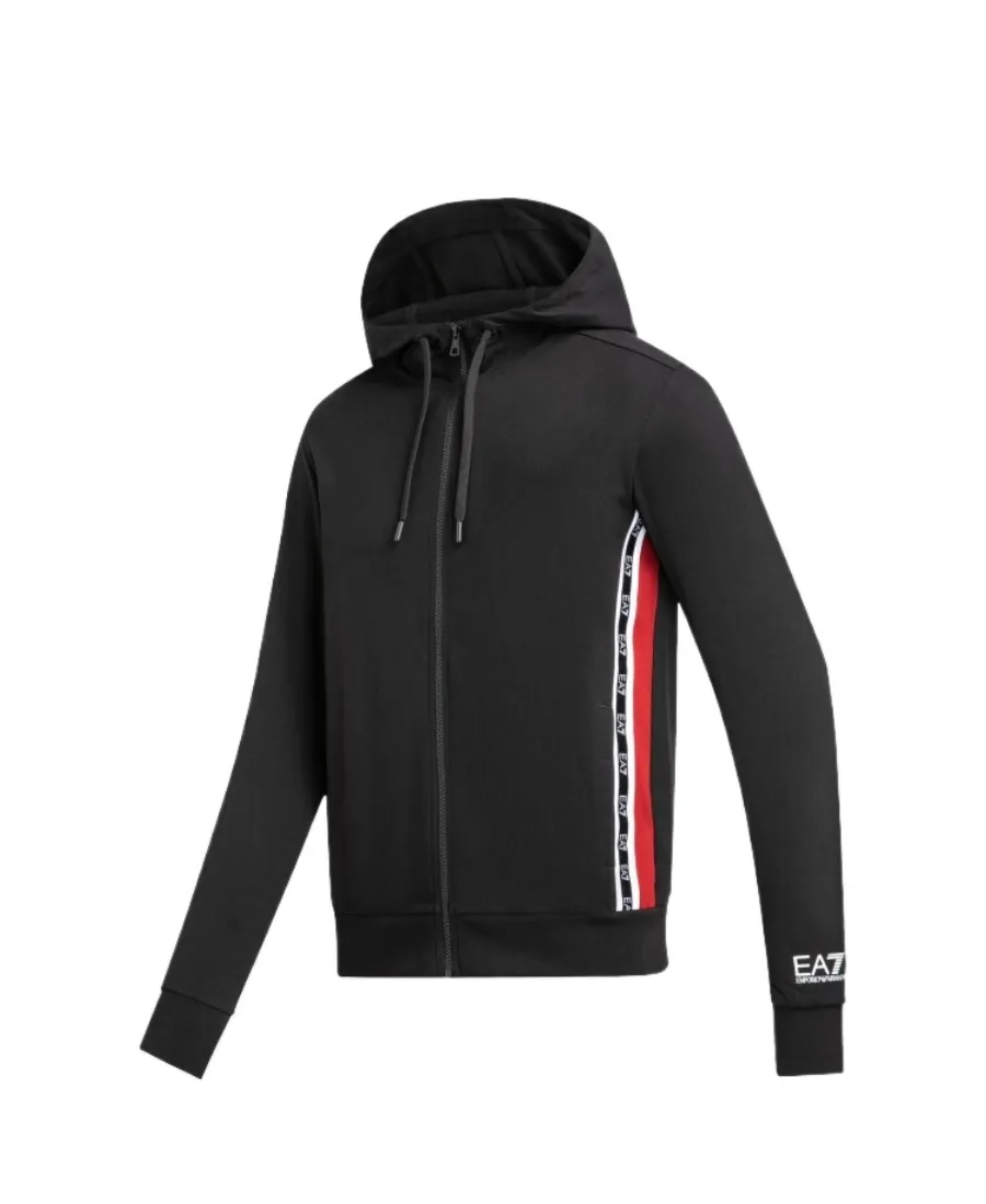 Logo Hooded Casual Jacket