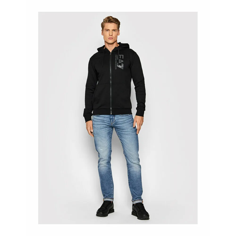 Logo Hooded Casual Jacket
