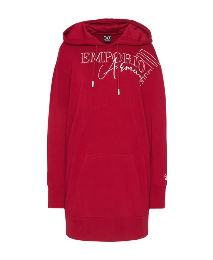 Logo Hooded Dress