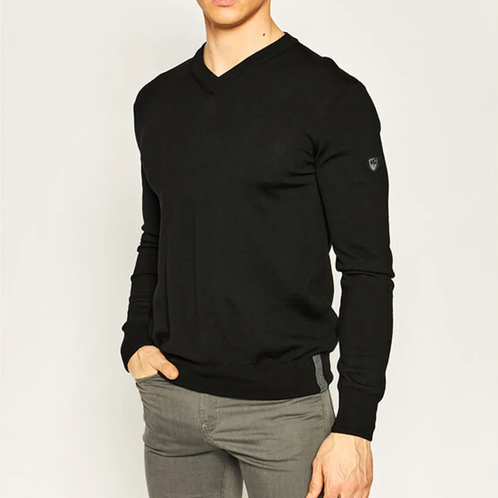 V-Neck Knitted Pullover