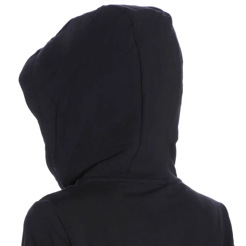 Hooded Long-Sleeved Dress