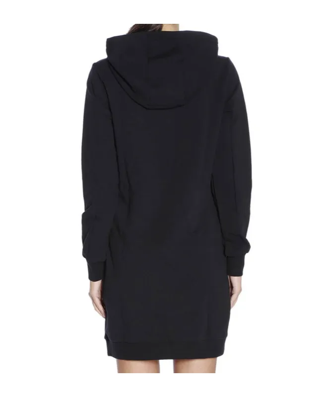 Hooded Long-Sleeved Dress