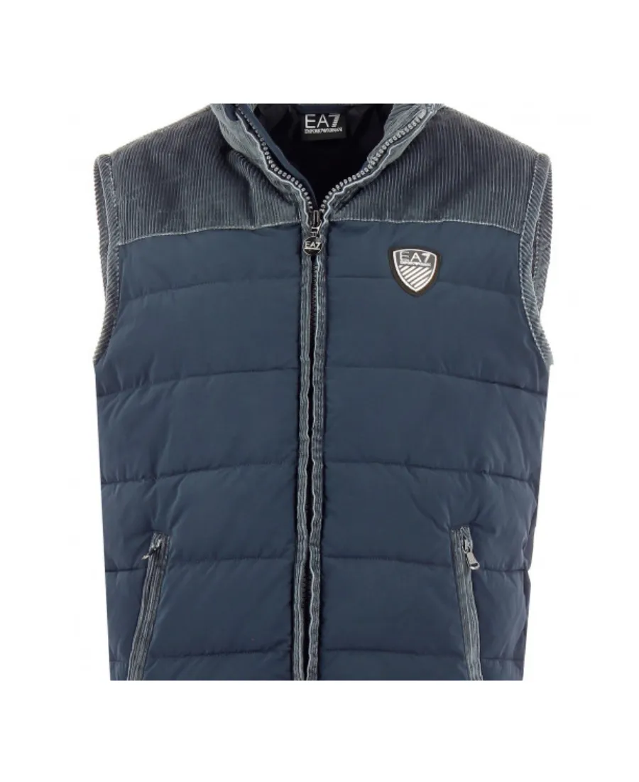Logo Sleeveless Down Jacket