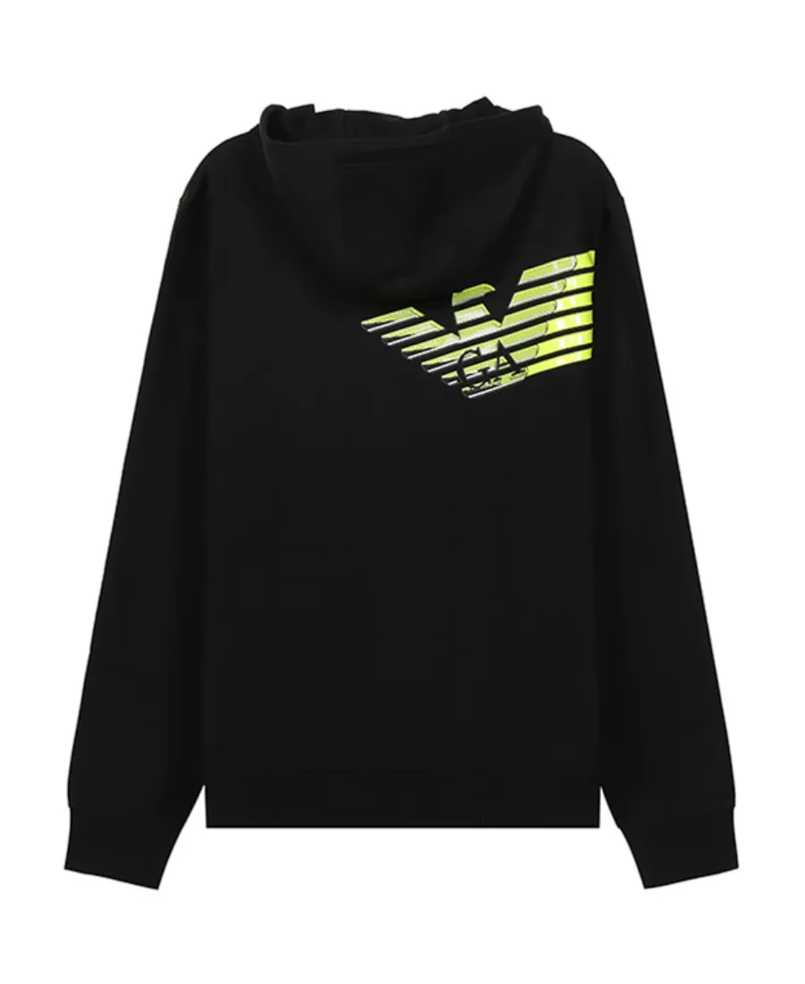 Logo-Print Cotton Hoodie