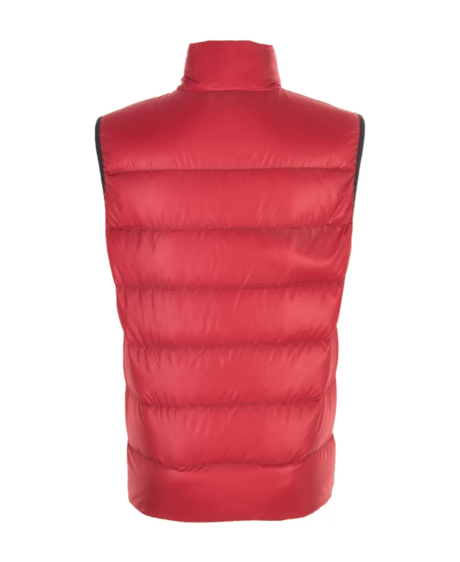 Logo Details Vest Down Jacket