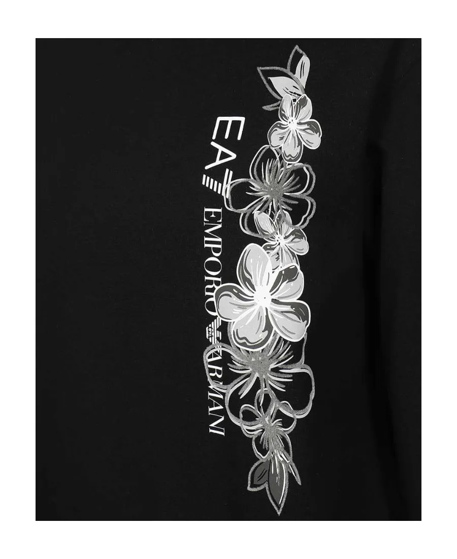 Floral-Print Cotton Sweatshirt