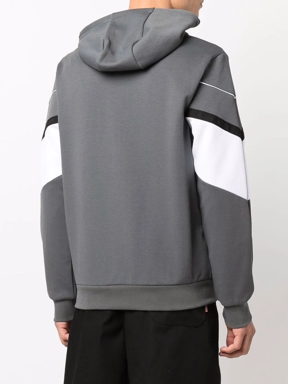 Logo-Print Zip-Up Hoodie