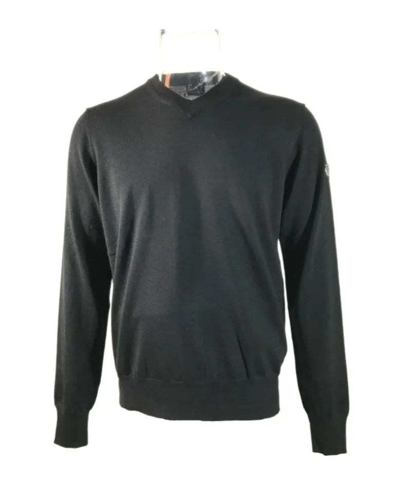 V-Neck Long-Sleeved Sweater
