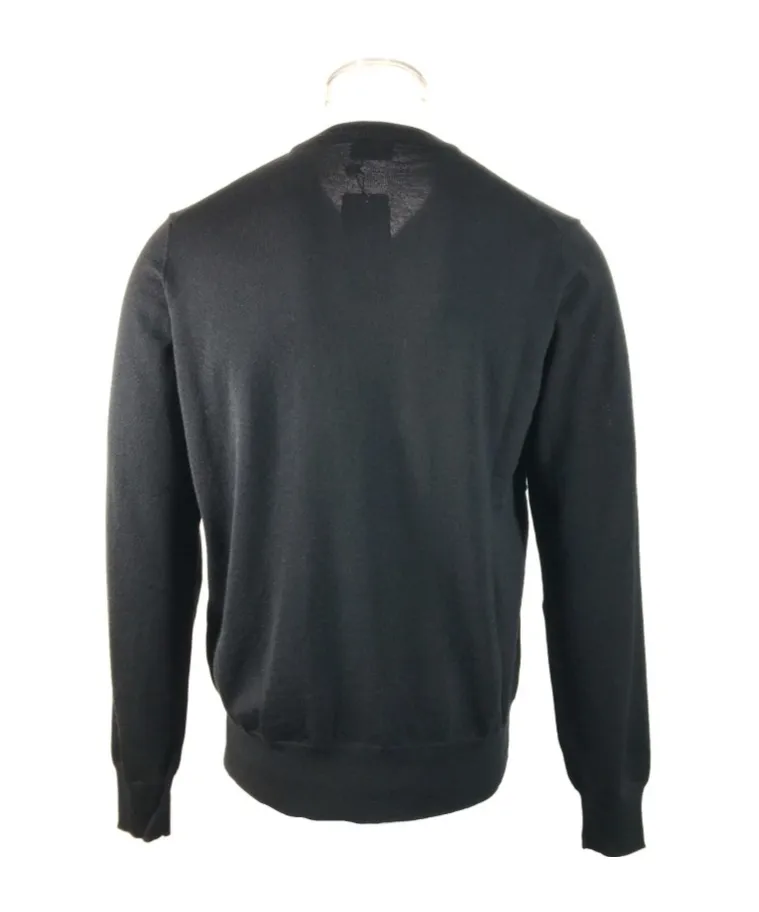 V-Neck Long-Sleeved Sweater