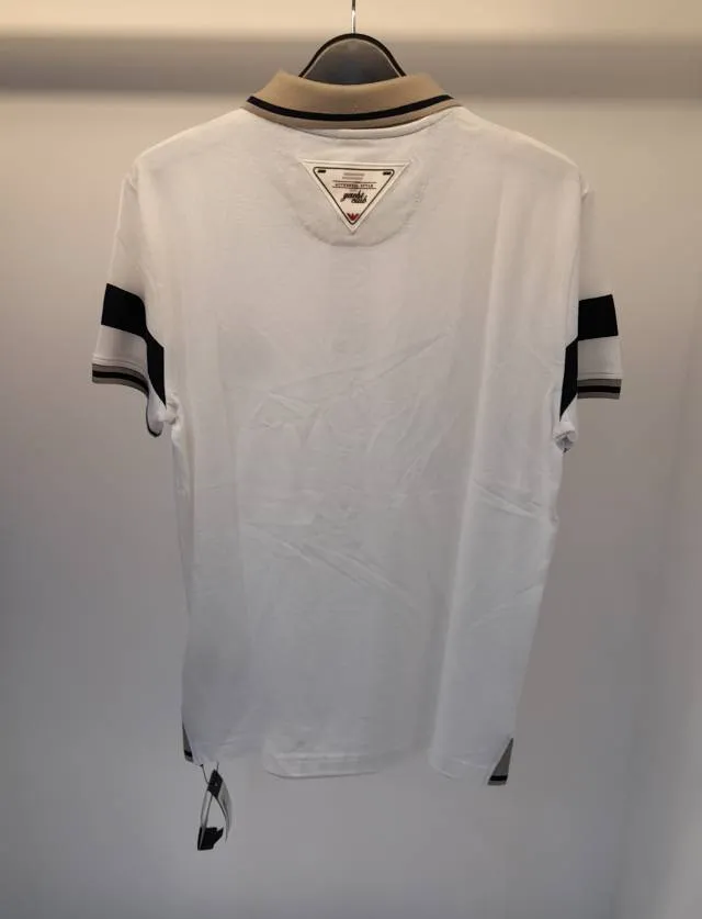 Logo Contrast Collar Polo Shirt