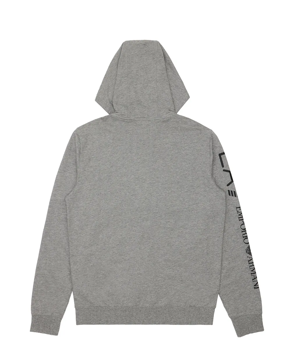 Logo Printed Hooded Casual Jacket